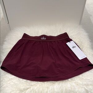 ALO Yoga Burgundy Skirt